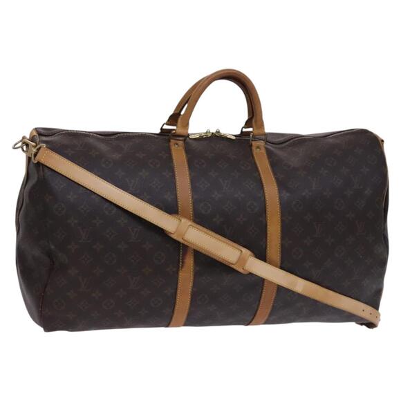 LOUIS VUITTON Monogram Keepall Bandouliere 60 Boston Bag M41412 - Picture 1 of 16